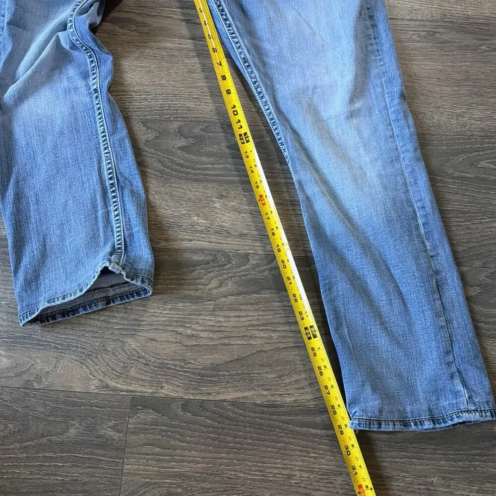 Y2K Buckle BKE Jake 42x32 Jeans Western Cowboy Grunge Straight Distressed Denim